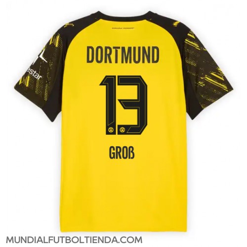 Camiseta Borussia Dortmund Pascal Gross #13 Primera Equipación Replica 2025-26 mangas cortas